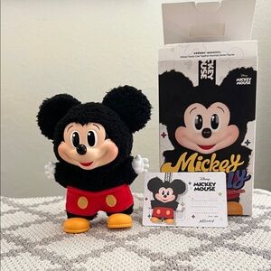 Disney Mickey Mouse pop mart keychain- Black, Red, and Yellow